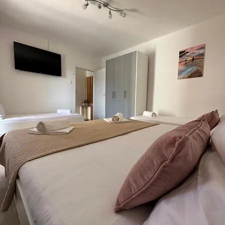 Villa Ruza 30M From The Beach Baska Voda Room photo